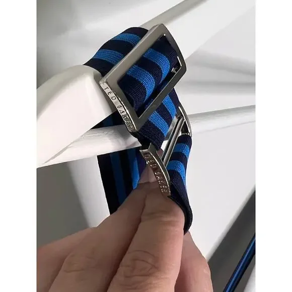 Ted Baker London Tilliai Bluebell V-Neck Bodycon Dress Dark Blue Size 3 Medium - Picture 5 of 10